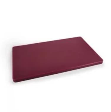 2 pcs Value Pack, Heavy Duty High-Density Polyethylene Cutting Board - 53 x 32.5 x 2 cm (Brown)