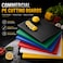 2 pcs Value Pack, Heavy Duty High-Density Polyethylene Cutting Board - 60 x 40 x 2 cm (Red)