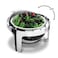 Roll Top Chafing Dish (Round) for Catering, Hotels & Restaurants, 6 liters