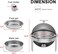Roll Top Chafing Dish (Round) with glass window for Catering, Hotels & Restaurants, 6 liters
