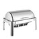 Roll Top Chafing Dish (Rectangular) for Catering, Hotels &amp; Restaurants, 9 liters