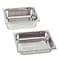 Perforated Stainless steel gastronorm (GN) container/pan 2/1 (650 x 530 x 100 mm) Capacity: 28.5 liters