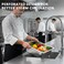 Perforated Stainless steel gastronorm (GN) container/pan 2/1 (650 x 530 x 150 mm) Capacity: 43 liters
