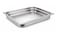 Stainless steel gastronorm (GN) container/pan 2/1 (650 x 530 x 65 mm) Capacity: 18 liters