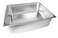 Stainless steel gastronorm (GN) container/pan 1/1 (650 x 530 x 200 mm) Capacity: 58 liters
