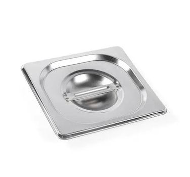 Lid for 1/6 (176 x 162) Stainless steel gastronorm (GN) container/pan, Value Pack of 12 pieces