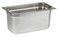 Stainless steel gastronorm (GN) container/pan 1/3 (325 x 176 x 150 mm) Capacity: 5.5 liter, Value Pack of 6 Pieces