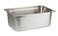 Stainless steel gastronorm (GN) container/pan 1/3 (325 x 176 x 200 mm) Capacity: 7.2 liter, Value Pack of 6 Pieces