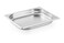 Stainless steel gastronorm (GN) container/pan 1/2 (325 x265 x 40 mm) Capacity: 1.75 liters, Value Pack of 10 pieces