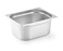 Stainless steel gastronorm (GN) container/pan 1/2 (325 x265 x 150 mm) Capacity: 8.5 liters, Value Pack of 3 pieces