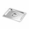 Lid for 2/3 (355 x 325 x 65 mm) Stainless steel gastronorm (GN) container, Pack of 6 pieces