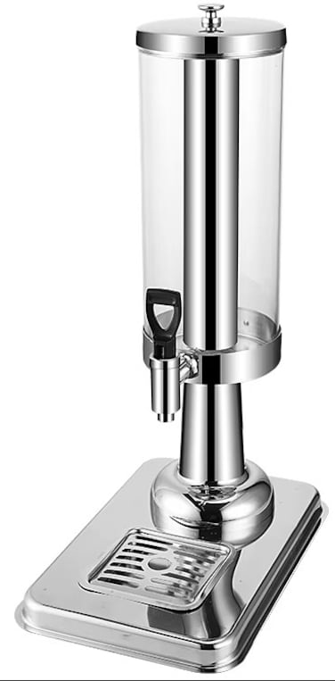 Stainless Steel Juice Dispenser - Single Head, 3 liter