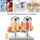 Stainless Steel Dome Cover Juice Dispenser, 8+8 = 16 liter
