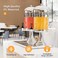 Stainless Steel Dome Cover Juice Dispenser, 8+8 = 16 liter