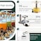 Stainless Steel Dome Cover Juice Dispenser, 8+8+8 = 24 liter