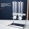 Stainless Steel Cereal Dispenser - Triple Head, 10.5 Liter