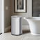 9 Liter Stainless Steel 360&deg; Swing Lid Trash Bin