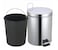 5 Liter Stainless Steel Round Dust