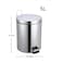 5 Liter Stainless Steel Round Dust