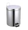 5 Liter Stainless Steel Round Dust