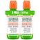 TheraBreath TheBreatheCo Fresh Breath Dentist Formulated Oral Rinse, Mild Mint, 16 Ounce (Pack of 2)