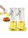 2 Pack Olive oil Sprayer for Cooking, 240ml Olive Oil Spray Bottle, Glass Olive Oil Sprayer Mister, Oil Sprayer for Air Fryer, BBQ, Salad, Baking, Grilling Kitchen Tools