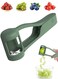 Cutter for Toddlers, Grape Slicer for Baby, Grape Tomato Cherry Strawberry Cutter Tools Into 4 Pieces for Vegetable Fruit Salad, Stainless Steel Quarter Grape Slicer Kitchen Gadget