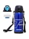 Eazy Kids - Double Wall Insulated School Water Bottle - Blue, 800Ml