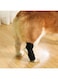 Dog Rear Leg Hock Brace, Pair of Canine Dog Leg Joint Wraps Compression Brace Protects Wounds, Heals and Prevents Injuries and Sprains Helps with Loss of Stability Caused by Arthritis (Black, L)