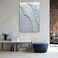 MAAC Home Ocean Horizon 3D Printed Wall Art Abstract Canvas Wall Art - Modern Decorative Wall D&eacute;cor for Living Room Bedroom Home Decorations