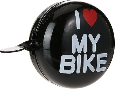 جرس دراجة سبارتان - أسود، جرس كبير من سبيكة معدنية بقطر 7.5 سم مع نغمة رنين لطيفة، يناسب مقابض الدراجات بقطر 20-25 مم، تصميم مانع للاهتزاز لركوب سلس، طلاء متين SP-9030