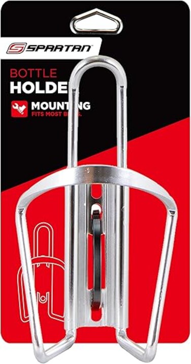 حامل زجاجة سبارتان، فضي، Sp-9033