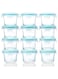 Airtight &amp; Leakproof Baby Food Containers - Baby Food Storage Pods for Effortless Mealtime - Set of 12 Round