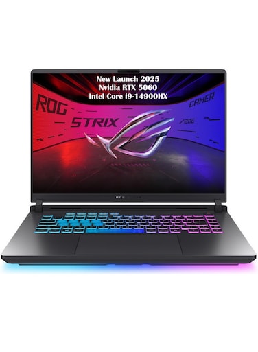 ASUS ROG Strix G16 (2025) Gaming Laptop, 16&rdquo; FHD+ 165Hz/3ms Display, NVIDIA&reg; GeForce RTX&trade; 5060 GPU Intel&reg; Core&trade; i9 Processor 14900HX 32GB DDR5 2TB SSD Wi-Fi 7 Win 11 Home (Upgraded)