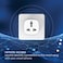 SEEKEN WiFi Smart Plug 15A Energy Monitoring WLAN Smart Plug Socket - White   Multi-Functional   Portable   Premium Design   High-Quality.
