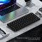 SEEKEN Mini Portable Bluetooth Keyboard - Black, Multi-Device Pairing, Premium Design, High-Quality.