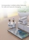 SEEKEN Astra Duo Power Adapter with cable - White   Travel Adapter   Multiport Adapter   Premium Design   High-Quality.