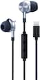 SEEKEN Wired Stereo Earphone with iOS Connector - Black, High-Resolution Audio, Long Battery Life, Premium Design, High-Quality.