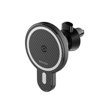 SEEKEN 15W MagSafeMagnetic Car Phone Holder   Powerful Magnetic Grip   Ultra Strong Suction   Premium Design   High-Quality.