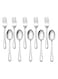 Children Silverware Set, 10 Pieces Kids Forks, and Spoons Silverware Set, Stainless Steel Toddler Utensils Flatware Set, Child Cutlery Set for Home Preschools Outdoor Dinner Travel, Dishwasher Safe