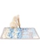 Mumoo Bear Snuffle Mat for Small Large Dogs Nosework Feeding Mat (23.6" x 39.4") Easy to Fill and Machine Washable Training Mats Pet Activity/Toy/Play Mat, Great for Stress Release