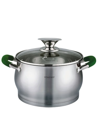 Stainless Steel Casserole with Lid - 26cm Durable Cookware for Efficient Cooking