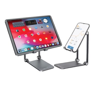 SEEKEN ALUMINUM ALLOY PHONE &amp; TAB HOLDER   Adjustable   Portable   Multi-angle   Lightweight   Premium Design.