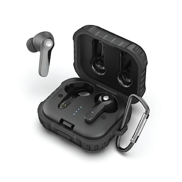 SEEKEN Soundbreeze SonarX Rugged ANC Earbuds - BLK   40 Hours Playtime   IPX7 Waterproof   Premium Sound Quality   Premium Design   High Sound Quality.