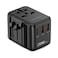 SEEKEN 20W GAN Travel Adapter - Black   Multi-Device Charging   Portable Charger   Wall Charger   Premium Design   High Quality.
