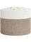 Goodpick Large Cotton Rope Basket 15.8&quot;x15.8&quot;x13.8&quot;-Baby Laundry Basket Woven Blanket Basket Nursery Bin