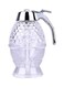 Non Drip Honey Dispenser Clear/Silver 200ml