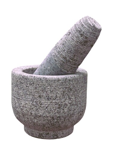 Natural Soap Stone Mortar And Pestle 11x12.5cm