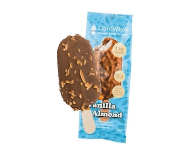 Light Whey Vanilla Almond Stick Ice Cream - 120ml