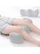 Portable Ergonomic Semicircle Round Shape Knee Pillow, Leg Elevation Pillows, Support Knee Support Pillow for Side Sleepers Separates the Knees, Promote Sleeping, Blood Circulation
